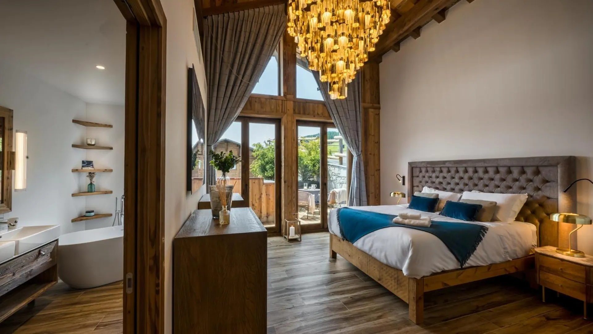 Dağ evi Ultimate Les Gets Luxury - Above The Clouds With Sauna, Pool Etc - Mansion Ensolielle For 15